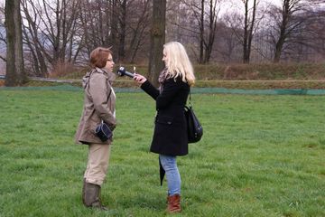 Janina Philipp, BUND, und Reporterin von ffn. Foto: BUND