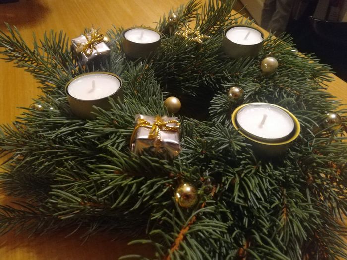 Adventskranz. Foto: Nora Albers / BUND