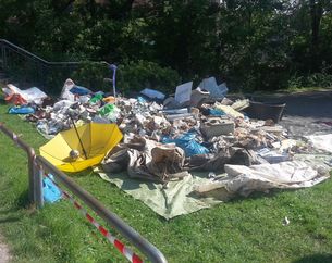Müllsammelaktion in Hameln