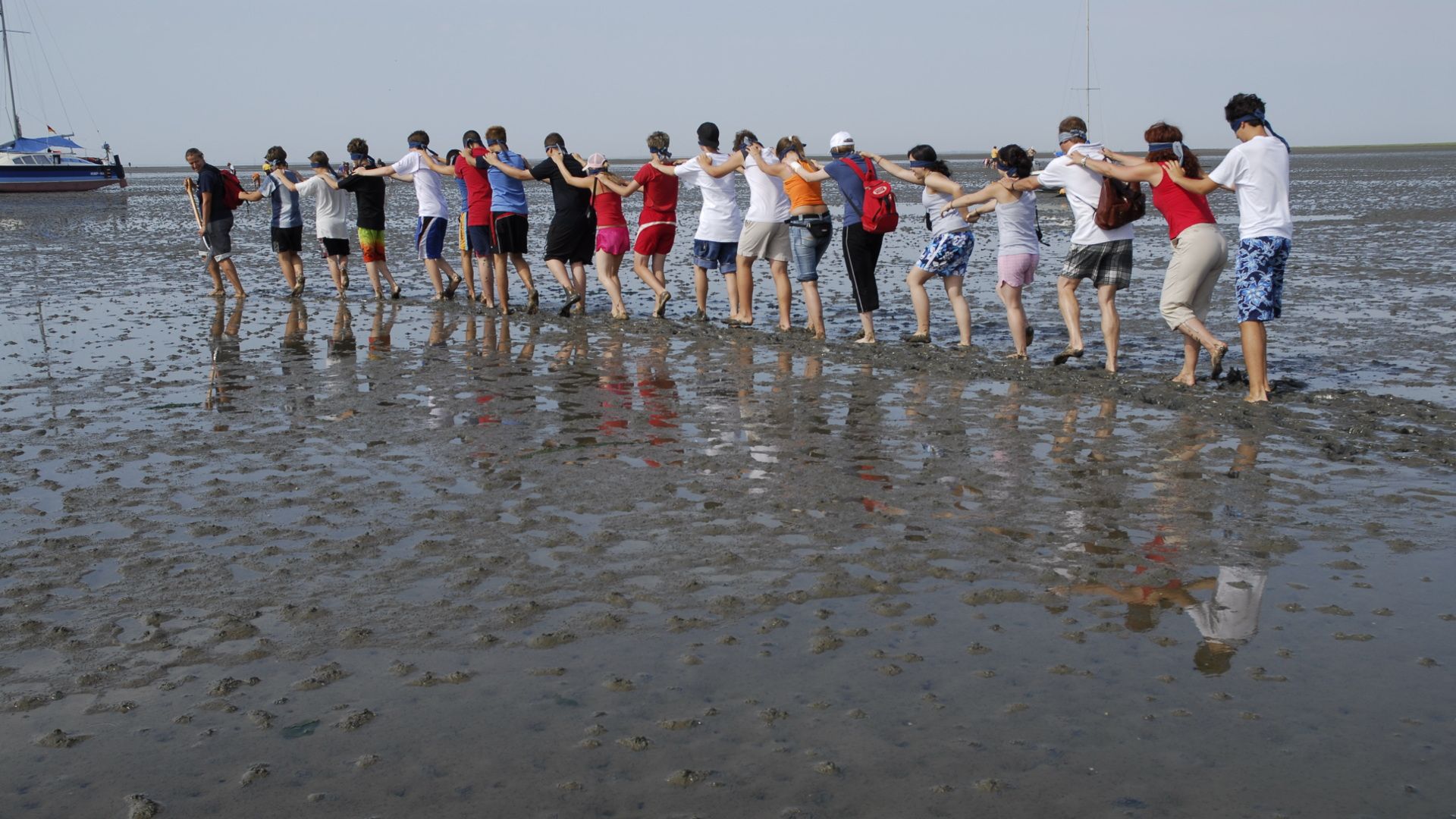 Wattwanderung vor Juist. Foto: NPH Juist
