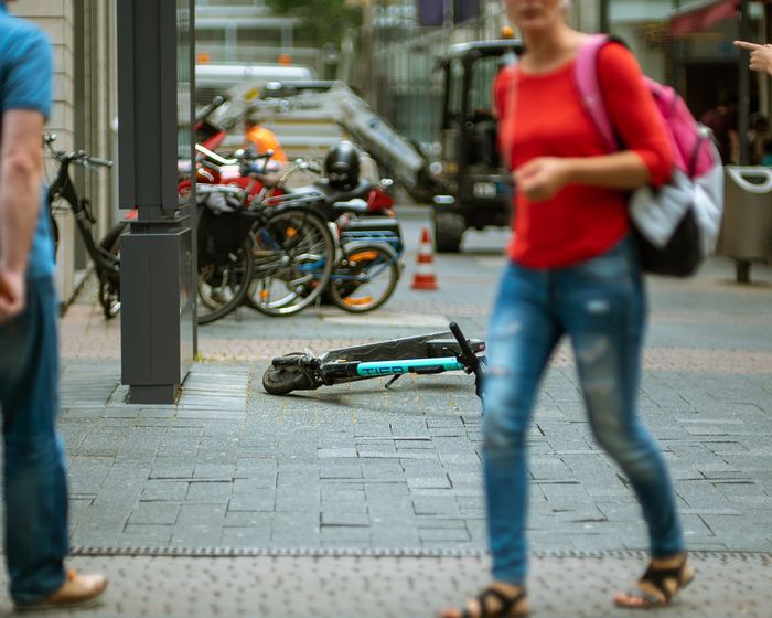 E-Roller. Foto: Mika Baumeister / unsplash