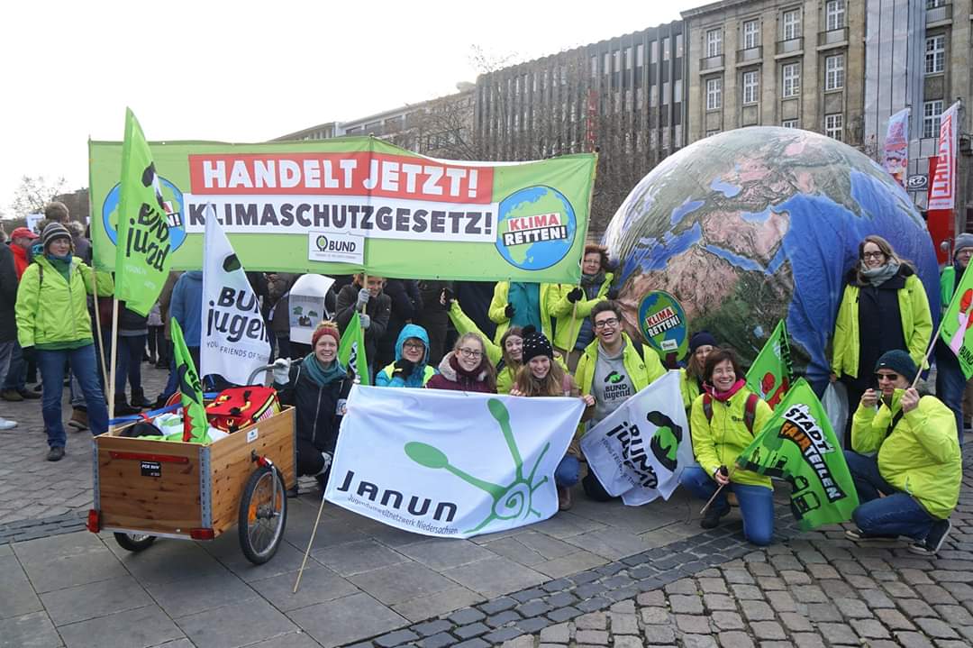 Der BUND für den Klimaschutz am 29.11.2019 in Hannover