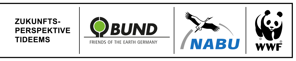 Zukunftsperspektive Tideems - BUND, Nabu und WWF
